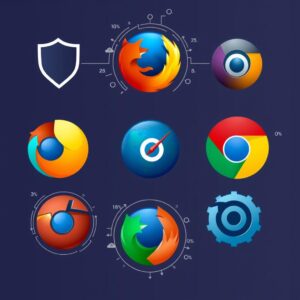Anti-tracking functions of various browsers
